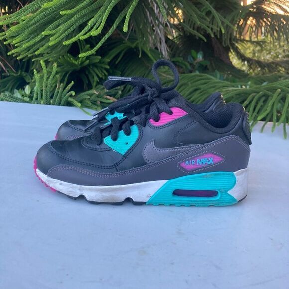 Nike Air Max 90 South Beach Kids Size: 1Y (Boys) - Picture 4 of 7